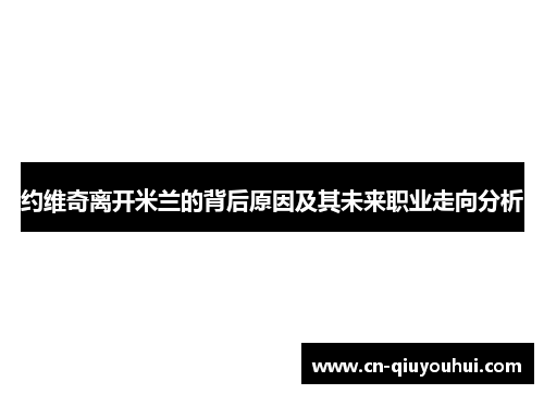 约维奇离开米兰的背后原因及其未来职业走向分析